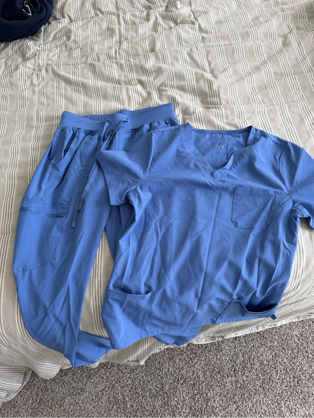 Amazon Blue Women's Scrub Set